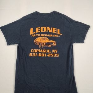 Leonel Auto Repair Shirt Copiague NY Classic Car Medium